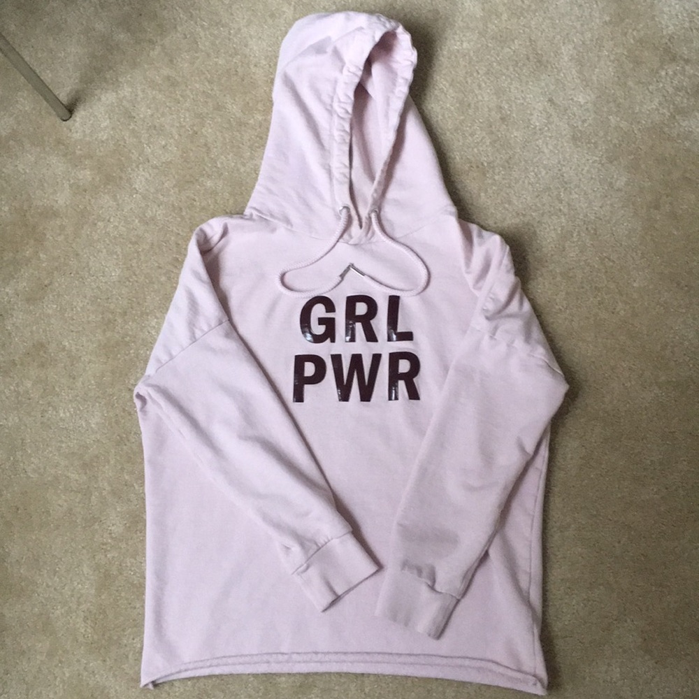 🚫SOLD🚫H&M GRL PWR Graphic Hoodie S